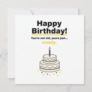 Sarcastic Funny Birthday Card Karte