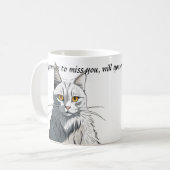 Sarcastic Funny Cat Kaffee oder Tee Tasse Fun Gesc (Vorderseite Links)