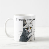 Sarcastic Funny Cat Kaffee oder Tee Tasse Fun Gesc (Links)