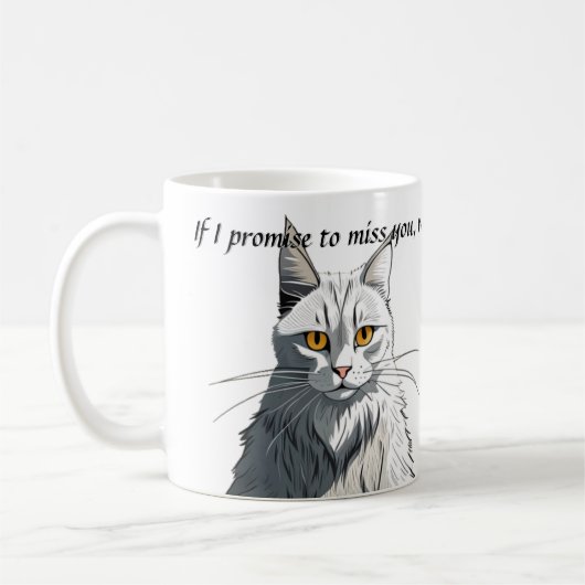 Sarcastic Funny Cat Kaffee oder Tee Tasse Fun Gesc (Links)