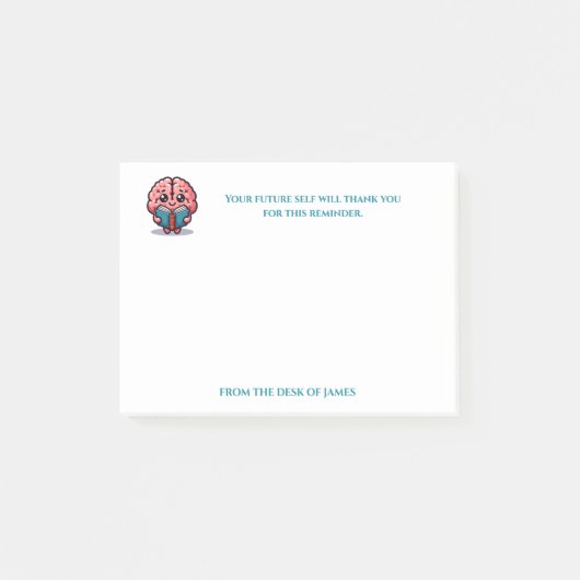 Sarcastic Funny Mind Reader Post-it Klebezettel (Vorderseite)