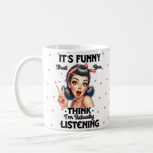 Sarcastic Funny Quote Girls Ding Kaffeetasse (Links)
