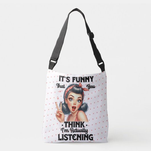 Sarcastic Funny Quote Girls Ding Tragetaschen Mit Langen Trägern (Vorderseite)