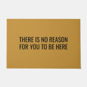 Sarcastic Funny Rude Fußmatte (Vorderseite)