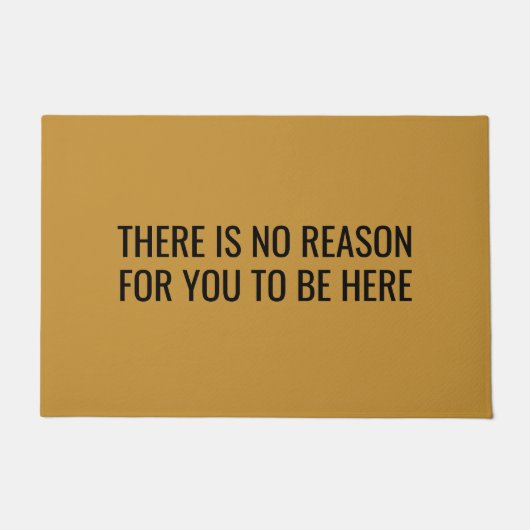 Sarcastic Funny Rude Fußmatte (Vorderseite)