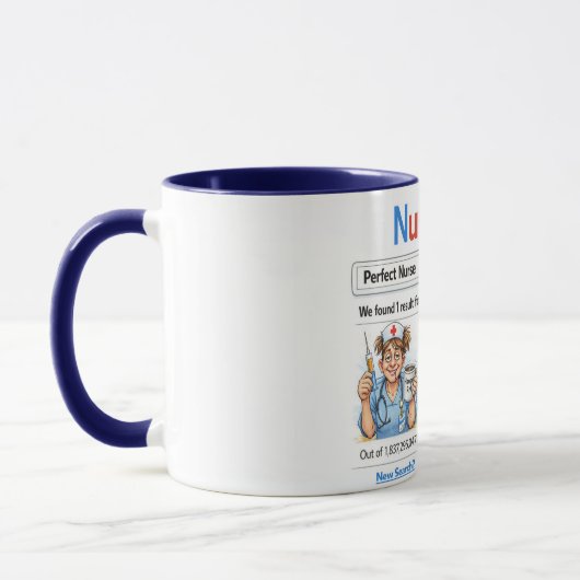 Sarcastic Funny Worst Nurse Tasse (Links)