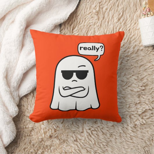 Sarcastic Geist "Wirklich?" Dekokissen (Decke)