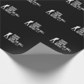 Sarcastic Golf Joke Golfplatz Spaß Golfing Geschenkpapier (Ecke)