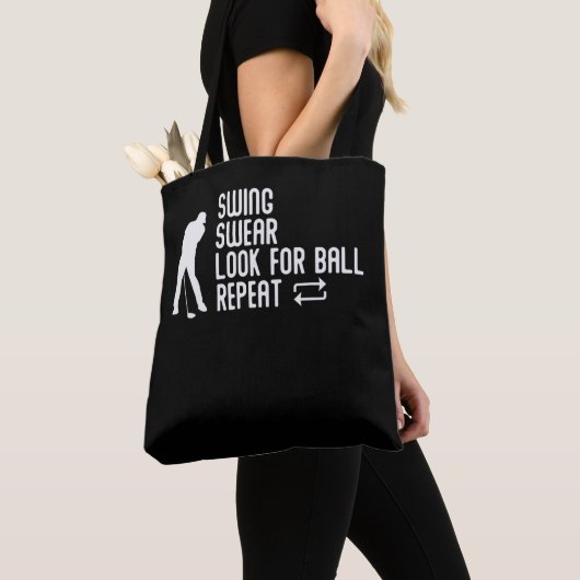 Sarcastic Golf Joke Golfplatz Spaß Golfing Tasche (Von Nahem)