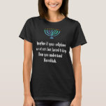 Sarcastic Hanukkah Chanukah Handy Zitat 1 T-Shirt<br><div class="desc">Sarcastic Hanukkah Chanukah Handy Zitat 1</div>