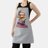 Sarcastic Hate Mornings Duck Schürze (InSitu)