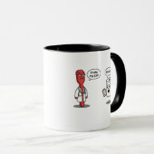 Sarcastic Humor Graphic Doctor Funny Sassy Meme Tasse (VorderseiteRechts)