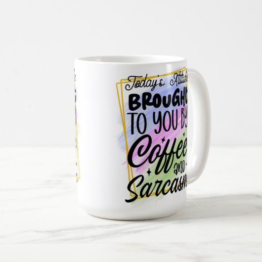 Sarcastic-Kaffee Kaffeetasse (VorderseiteRechts)