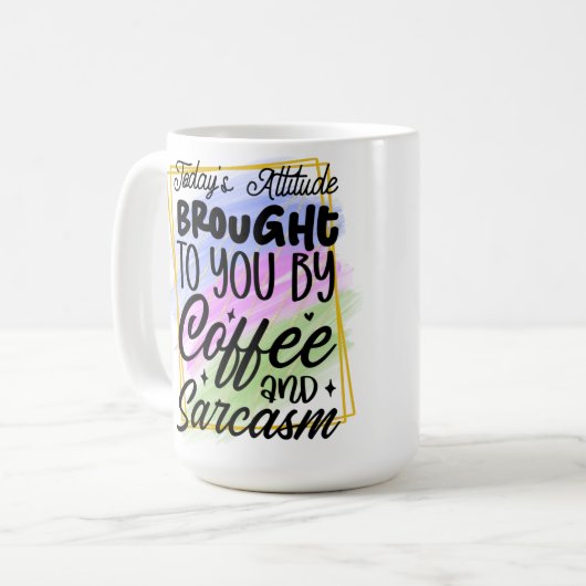 Sarcastic-Kaffee Kaffeetasse (Vorderseite Links)