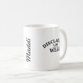 Sarcastic Kaffee Tasse, Personalisierte Hot Tee Ta Kaffeetasse (VorderseiteRechts)