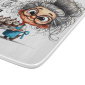 Sarcastic Kitchen Chart   Schneidebrett (Ecke)