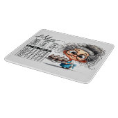 Sarcastic Kitchen Chart   Schneidebrett (Ecke)