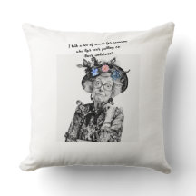 Sarcastic Ladys Pillow