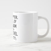 Sarcastic Lawyer Quote Jumbo-Tasse (Rechts)
