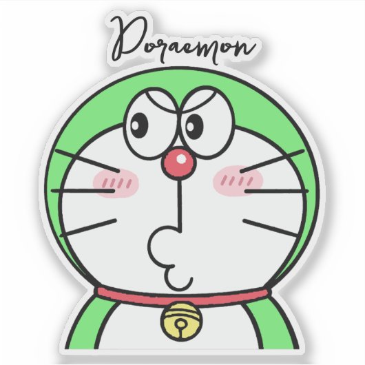 Sarcastic Mini Doraemon Aufkleber (Vorderseite)