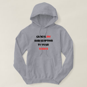 Sarcastic Minimalist Hoodie,Grau - Meine Bestellun Hoodie