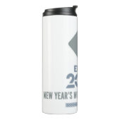 Sarcastic New Year Resolution Thermal Tumbler Thermosbecher (Nach links gedreht)