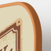 Sarcastic Not My Circus Not My Monkeys Pickleball Schläger (Linke Seite)