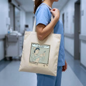 Sarcastic Nurse Humor RN, NP, Healthcare Staff Jumbo Stoffbeutel