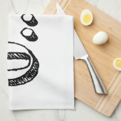 Sarcastic OK Geschirrtuch (Viertel Falte)