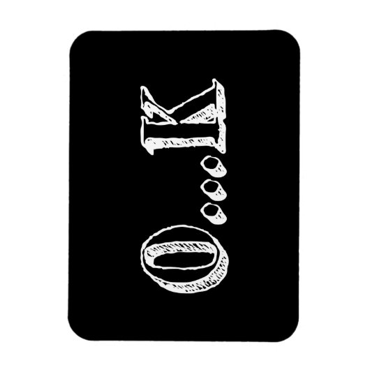 Sarcastic OK Magnet (Vertikal)