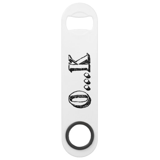 Sarcastic OK Speed Flaschenöffner (Vorderseite)