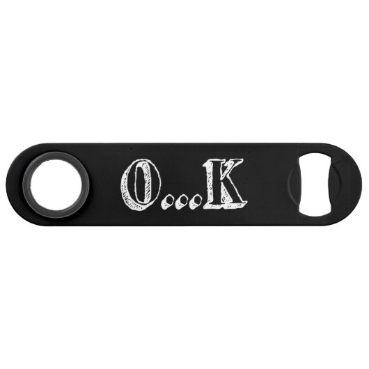 Sarcastic OK Speed Flaschenöffner (Vorderseite (Horizontal))