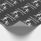 Sarcastic People Offensive Zitat auf der Rückseite Geschenkpapier (Ecke)