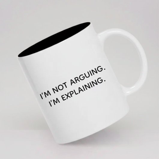 Sarcastic PhD Coffee Mug Birthday Gift for Her Zweifarbige Tasse