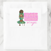 Sarcastic Phlebotomist Zitat Rechteckiger Aufkleber (Tasche)