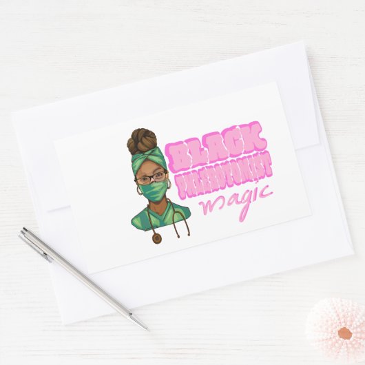 Sarcastic Phlebotomist Zitat Rechteckiger Aufkleber (Umschlag)