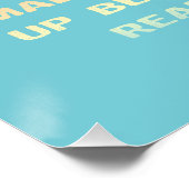 Sarcastic Psalm Poster (Ecke)