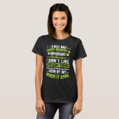 Sarcastic Quote Clock Change Daylight Rett Time T-Shirt (Vorne ganz)
