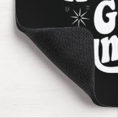 Sarcastic Quote Retro Saying Hostile Girl Summer B Mousepad (Ecke)