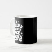 Sarcastic Quote Saying Gift I'm Nicer Than My Face Kaffeetasse (Vorderseite Links)