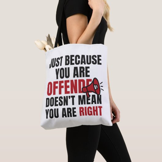 Sarcastic Quote Tote Bag Tasche (Von Nahem)