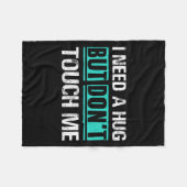 Sarcastic Quotes And Introverts Men Women Tees. I Fleecedecke (Vorderseite (Horizontal))