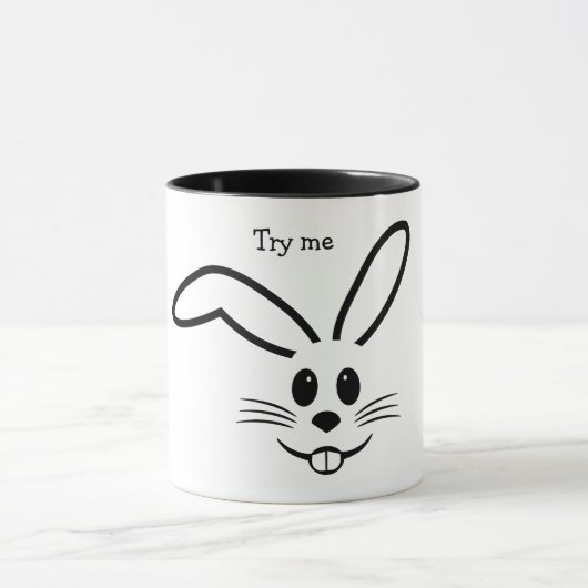 Sarcastic Rabbit Tasse (Zentrum)
