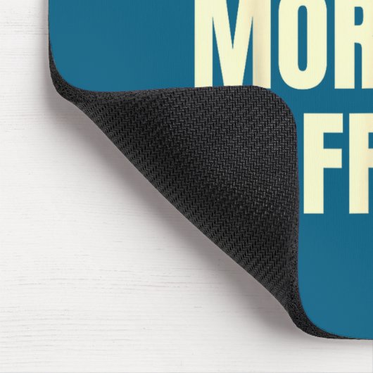 Sarcastic Resolution New Year More Coffee Funny Mousepad (Ecke)