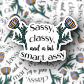 Sarcastic Sassy Class Notebook | Die Aufkleber
