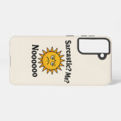 Sarcastic Shunshine Phone case Samsung Galaxy Hülle (Rückseite (Horizontal))