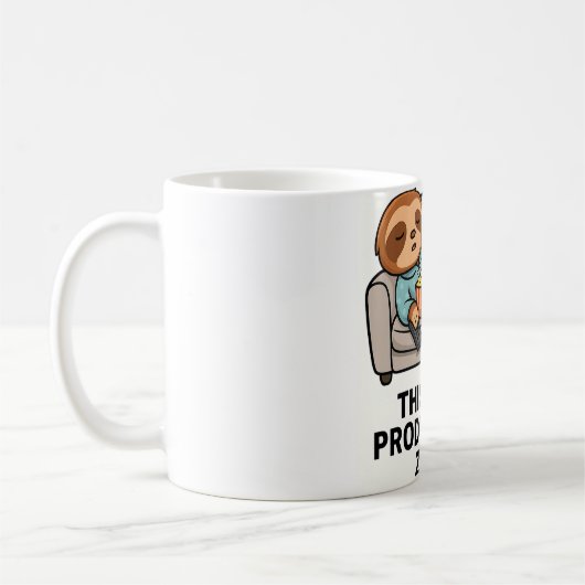 Sarcastic Sloth Tasse (Links)