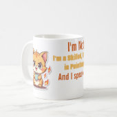 Sarcastic smartass mug kaffeetasse (Vorderseite Links)