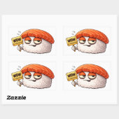 Sarcastic Sushi Roll Sticker (Blatt)