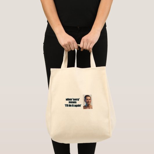 Sarcastic Tote Bag Tragetasche (Vorderseite (Produkt))